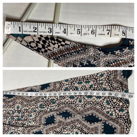 Anthropologie Maeve Jantina Maxi Dress XS Sleeveless Pockets Slim Silhouette - Picture 15 of 15